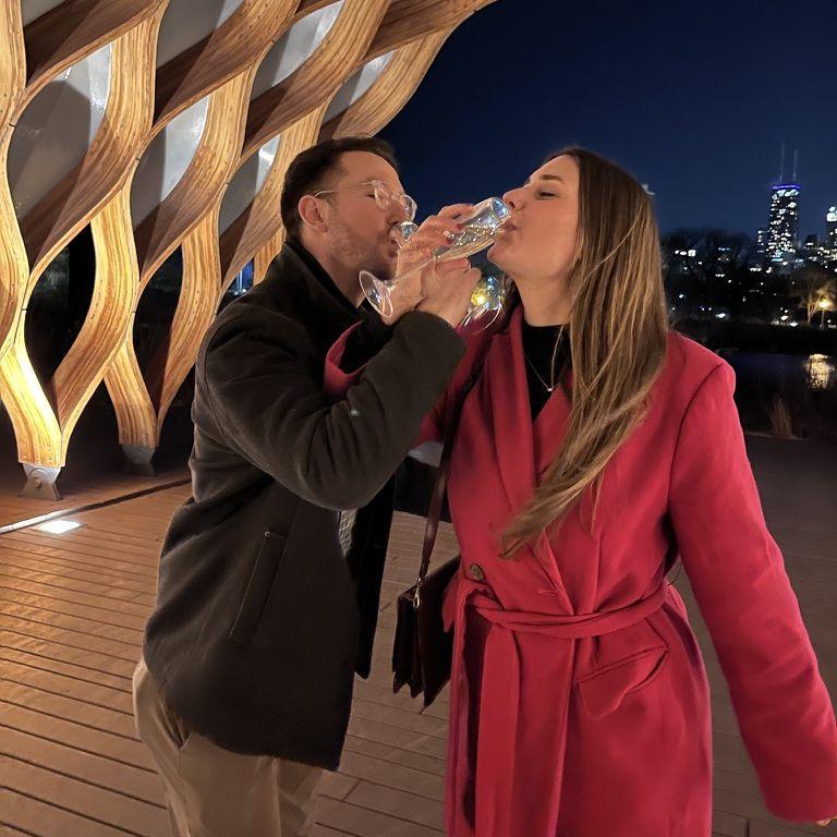 Celebrating our engagement!