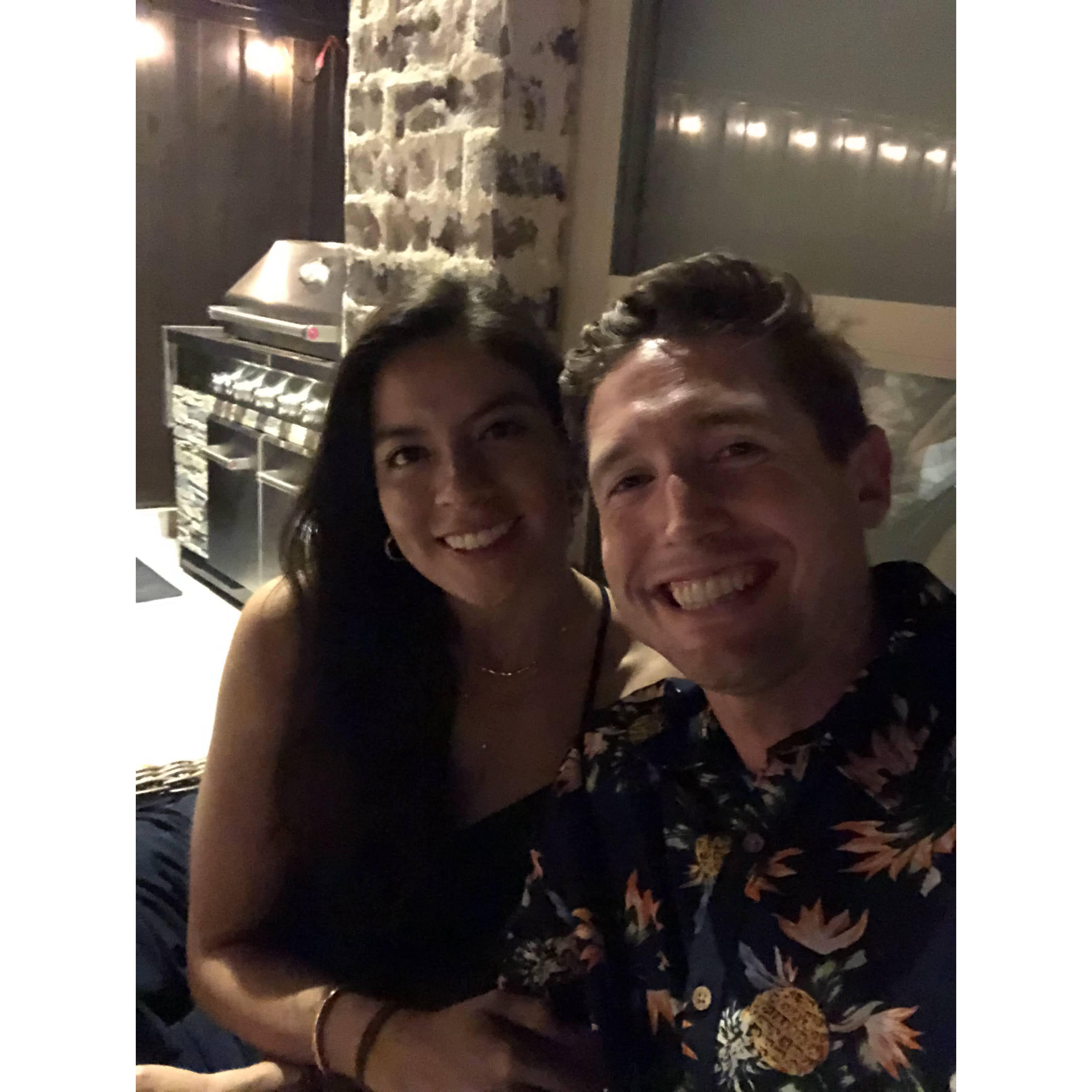 Party during Trav's visit (September 2022)