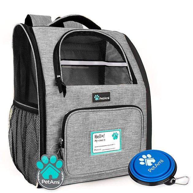 PetAmi Deluxe Backpack Dog & Cat Carrier
