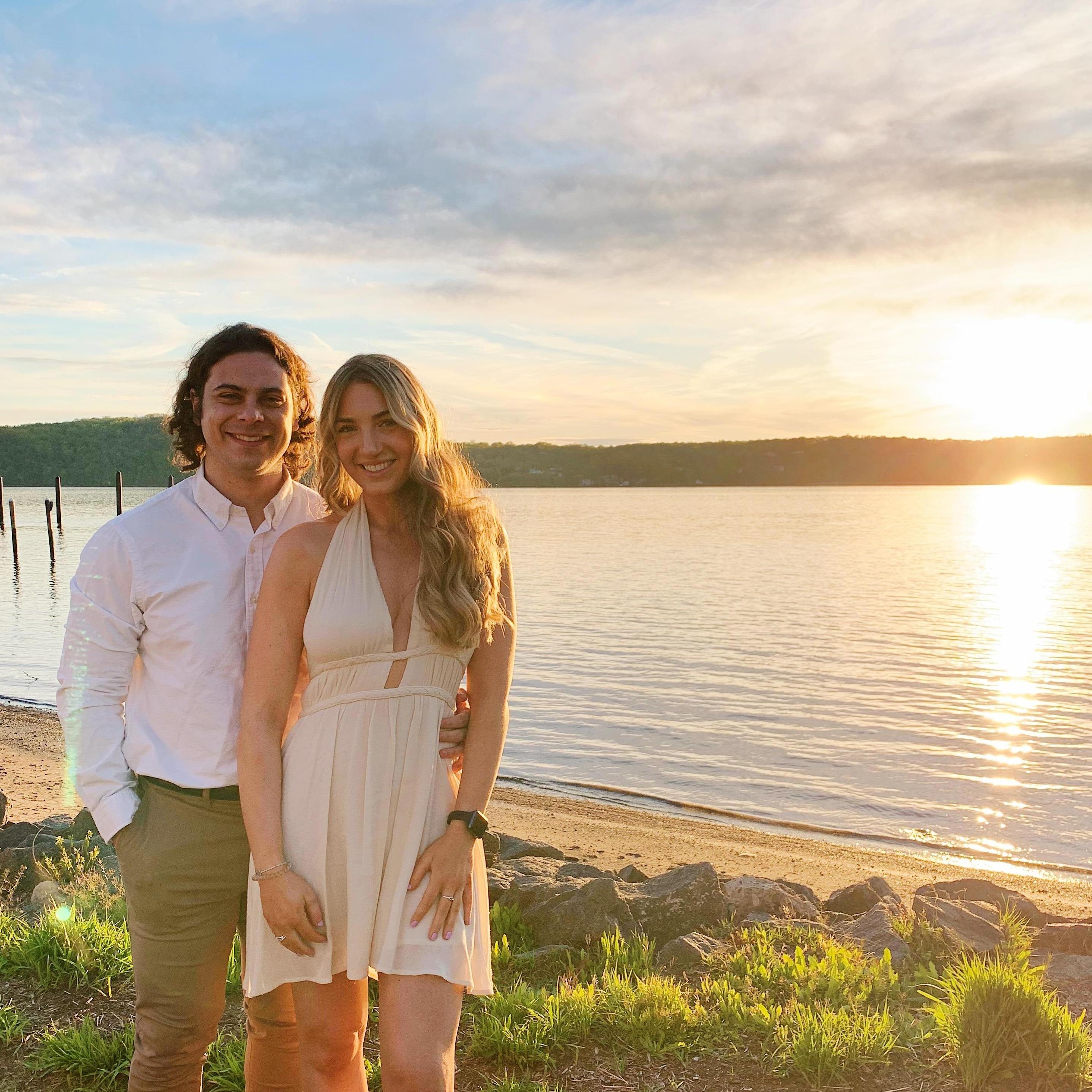 April 2021- They celebrated Samantha's grad school formal!