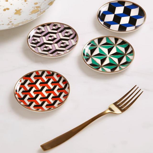 Jonathan Adler Versailles Coasters, 4-Piece Set