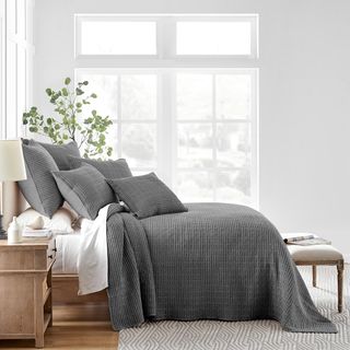 Mills Waffle 3-Piece Bedspread Set