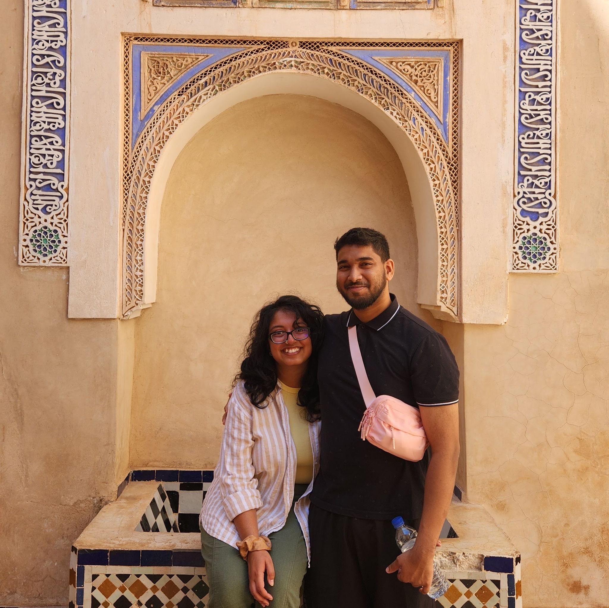 Some historical sight in Marrakech neither of us remember the name of.. whoops!