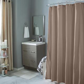 Soft Touch Diamond Design Shower Curtain Liner