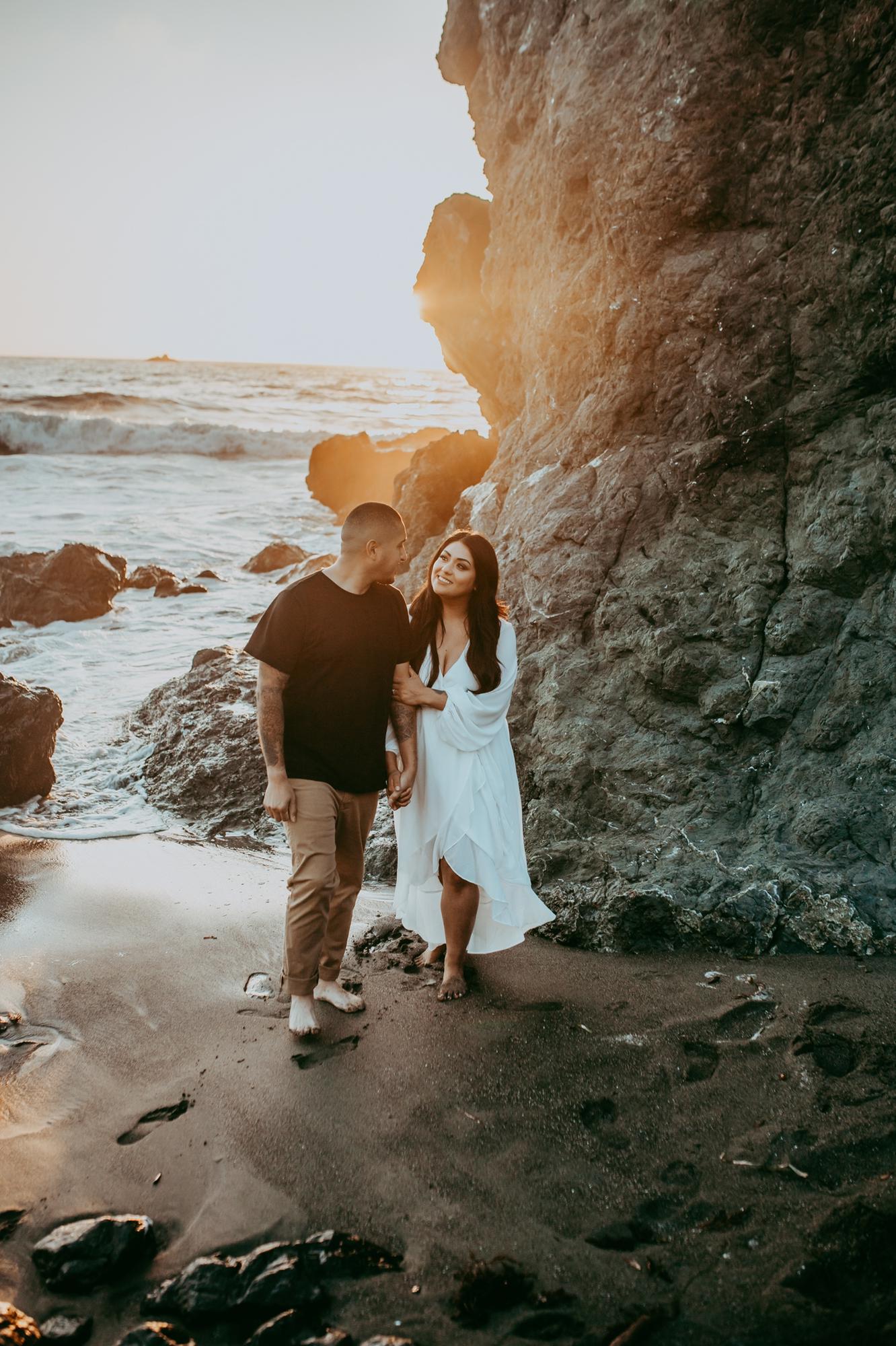 Bodega Bay Engagement Photoshoot