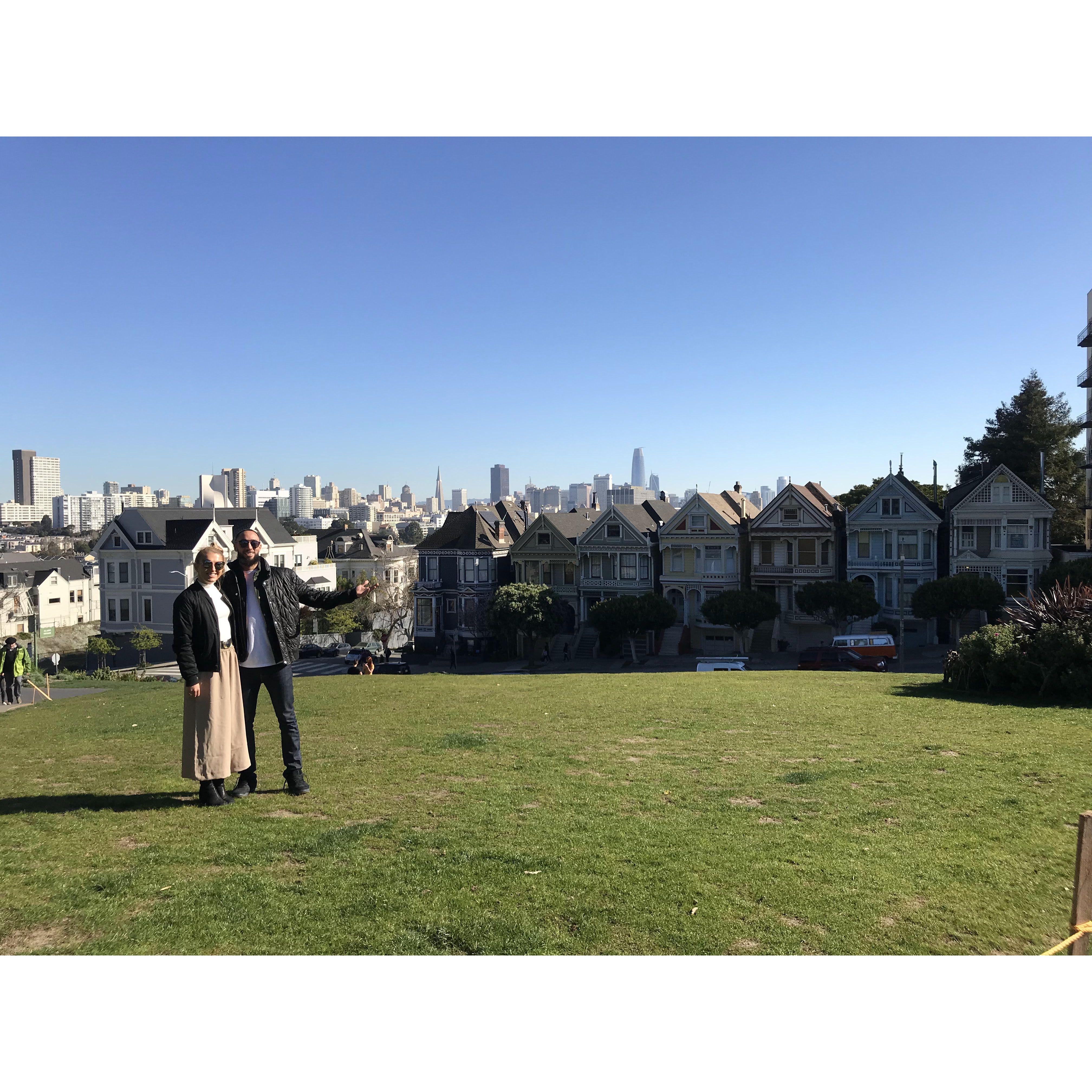A big trip to San Francisco in Spring 2018 to see cousin Erin.