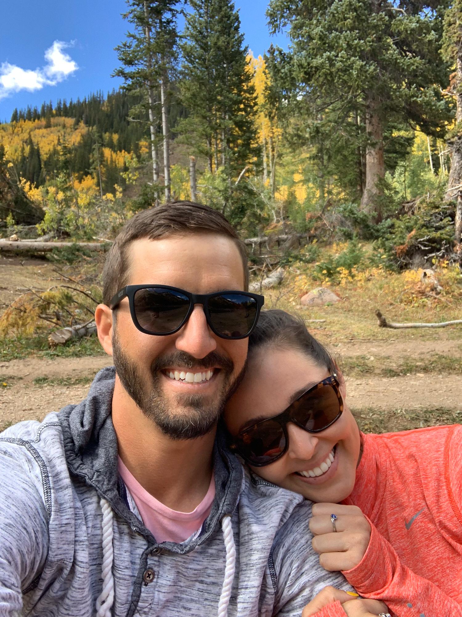 Crater Lake before he proposed