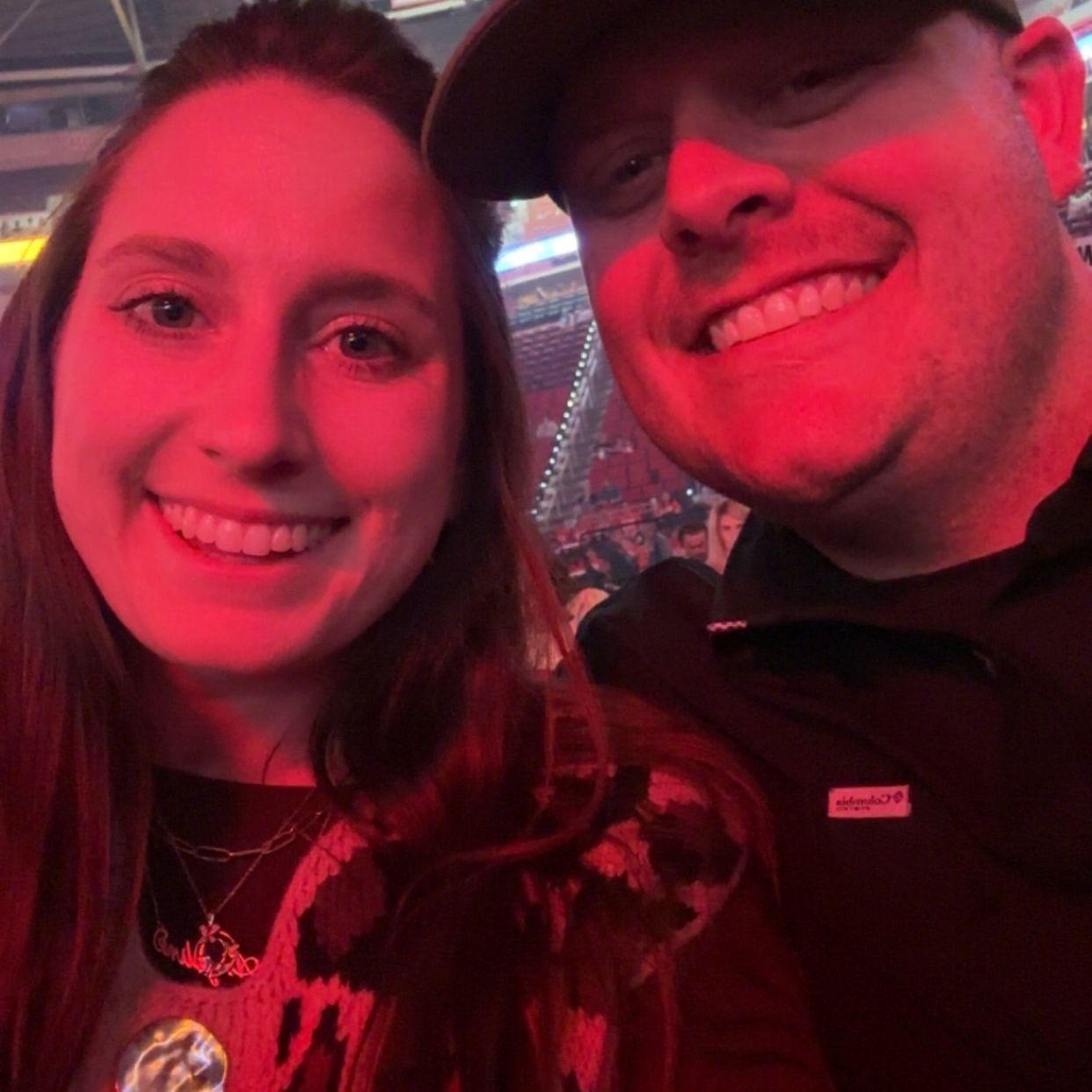 Our favorite concert we have ever experienced... Brandon Lake! Also a special moment to celebrate our engagement as this was the day after us getting engaged! Starting our engagement with Jesus at the center!
