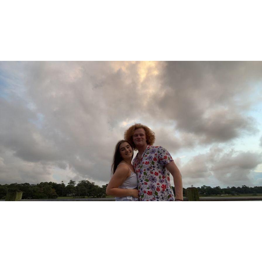 Little did they know they would get engaged in this same spot three years later
