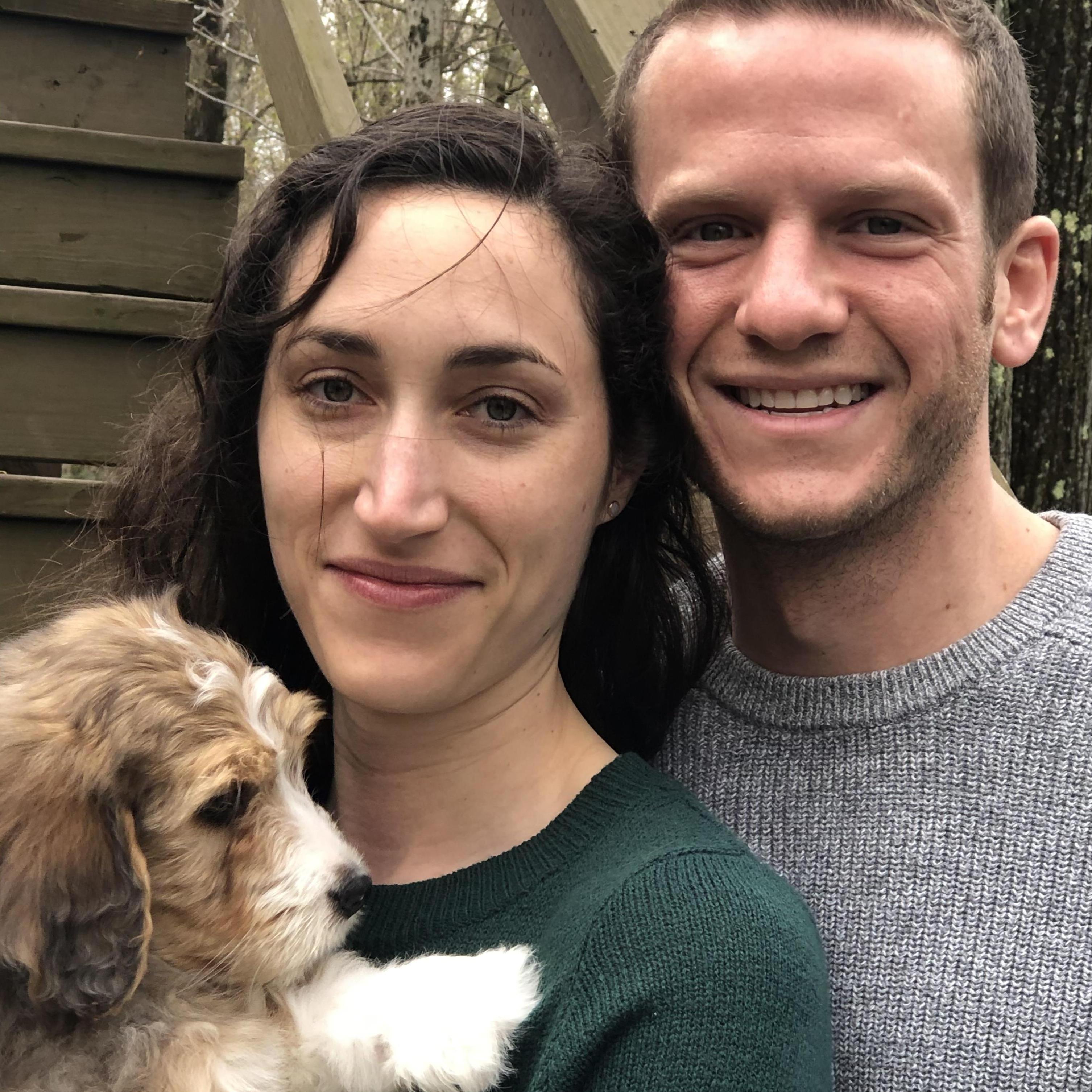 Our first family photo as Bodie's pawrents
