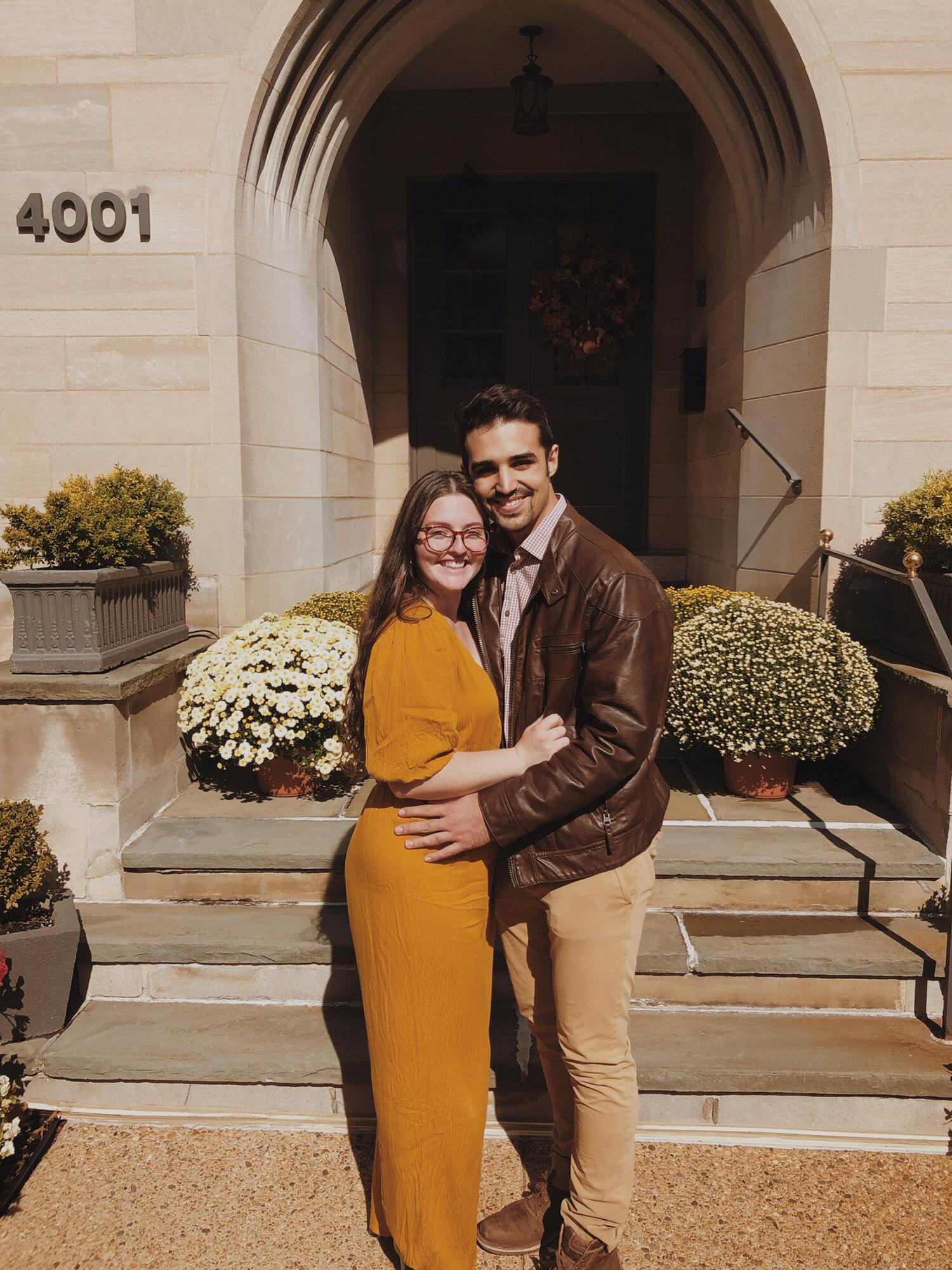 A photo of us from a family baptism! (2019)