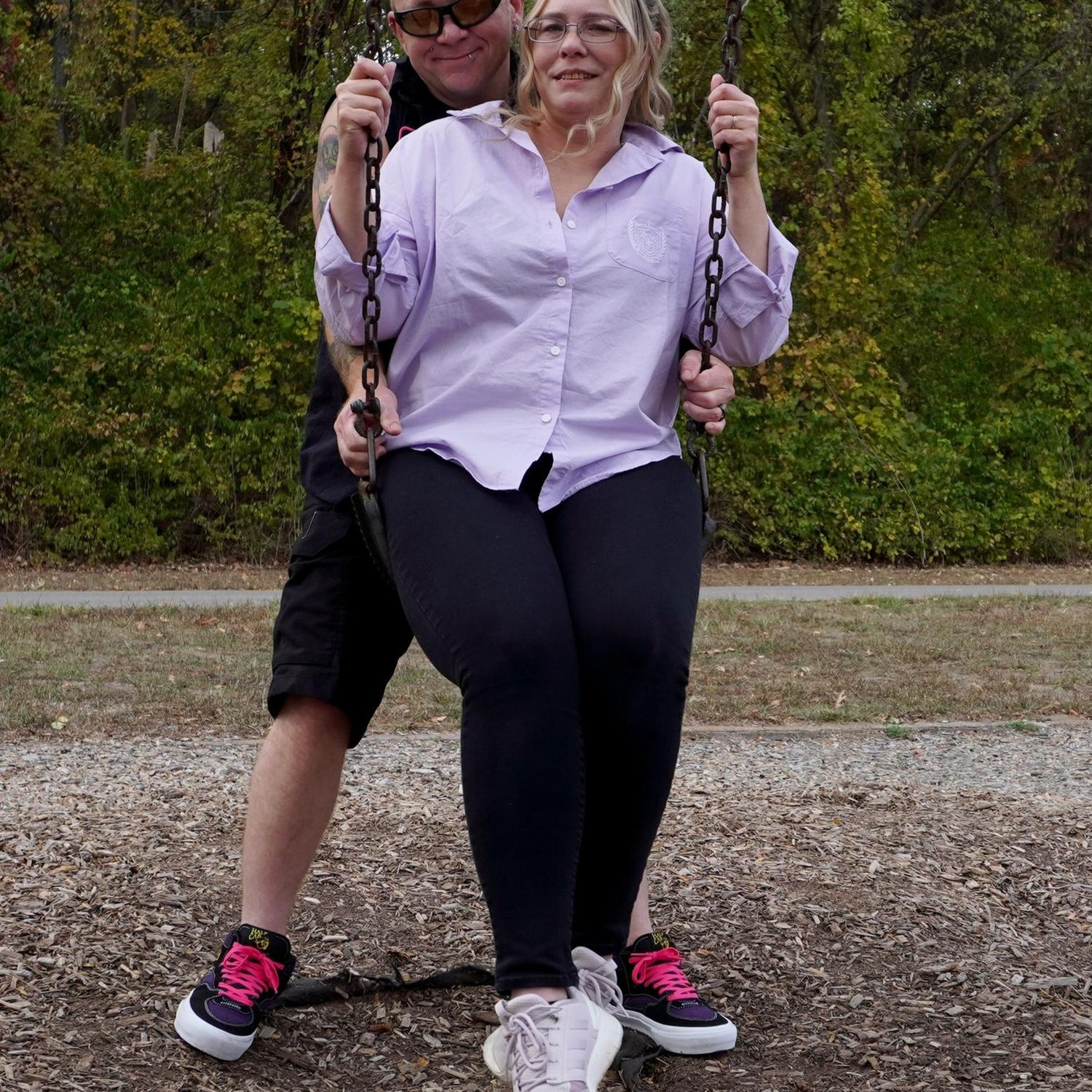 Just swinging life away!