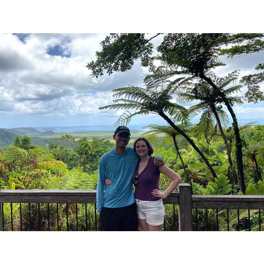 We also visited the Daintree Rainforest while in Port Douglas. It was very cool! And also full of things that wanted to kill us.