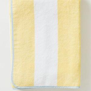 Beach Towel (Yellow Stripe)