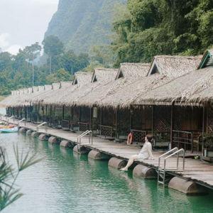 Khao Sok Rafthouse | Boat Safari + Coral Cave Exploration