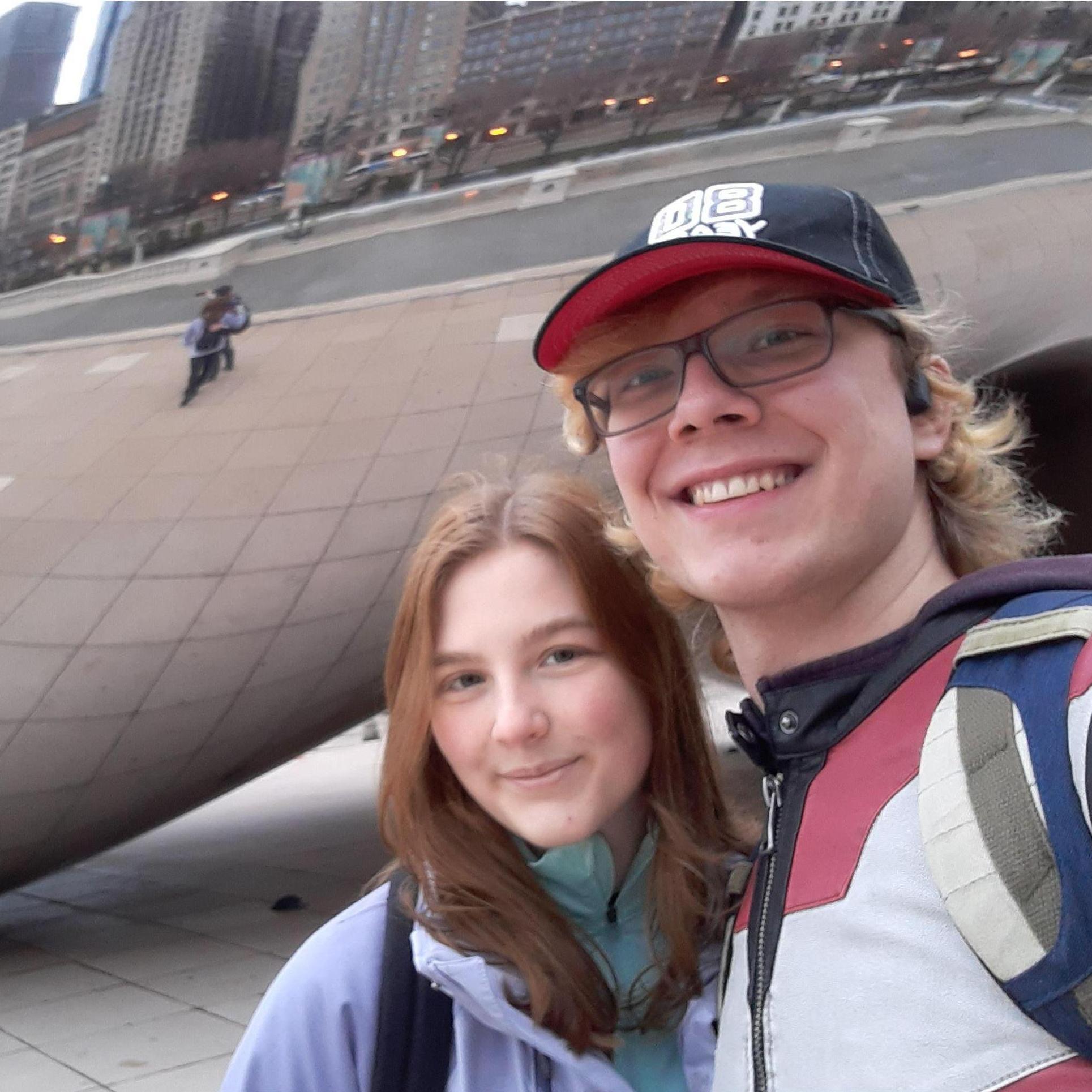 Our first adventure as a couple; the Bean in Chicago