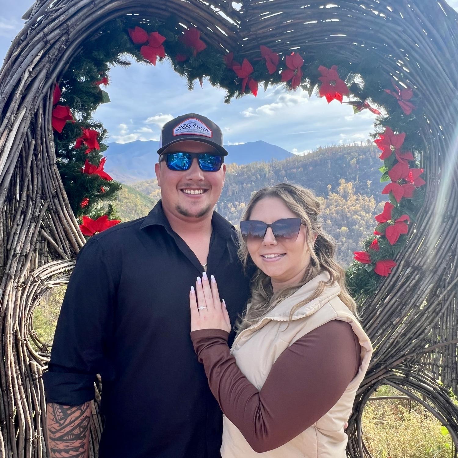 Engagement day in Anakeesta!