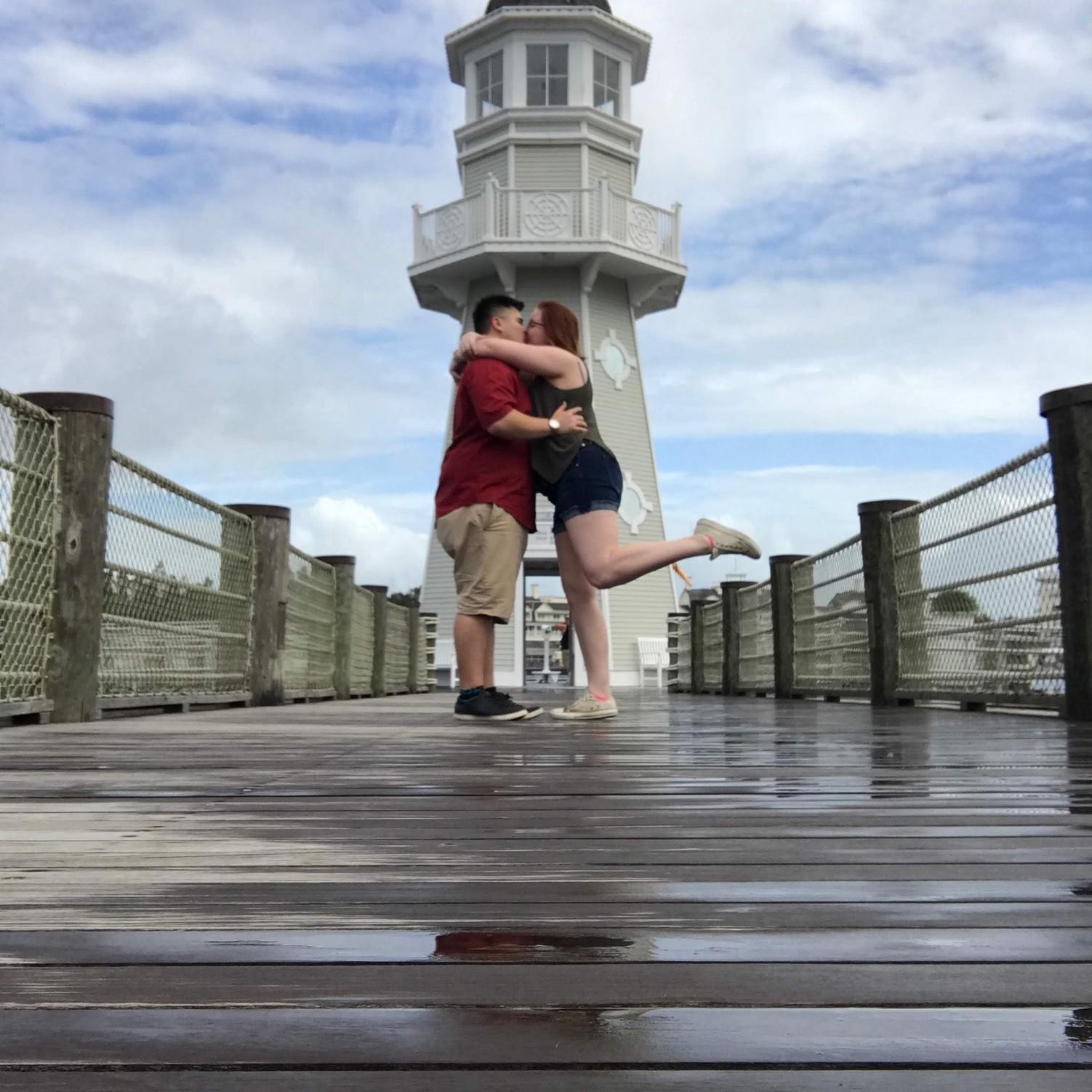 Celebrating an anniversary at Disney's Boardwalk