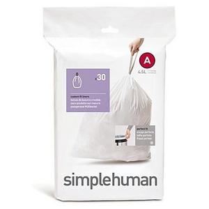 simplehuman® Code A 30-Pack 4.5-Liter Custom Fit Liners