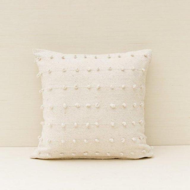 Loops Pillow in Cream