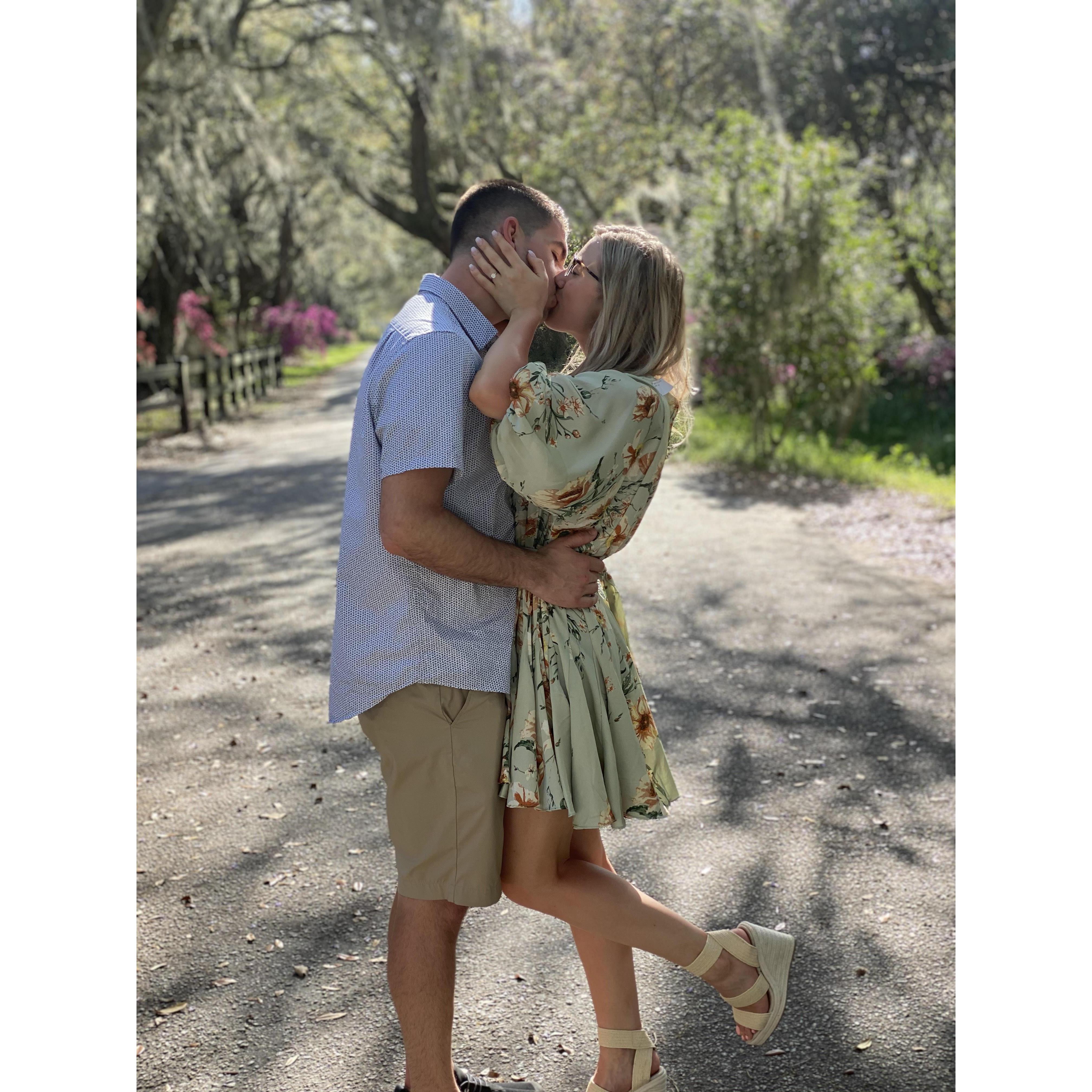 I said "Yes" to the man of my dreams on 3.20.20 at Magnolia Plantation in Charleston, South Carolina.