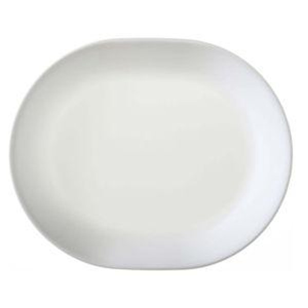 Corelle Winter Frost White Serving Platter, Pack of 3