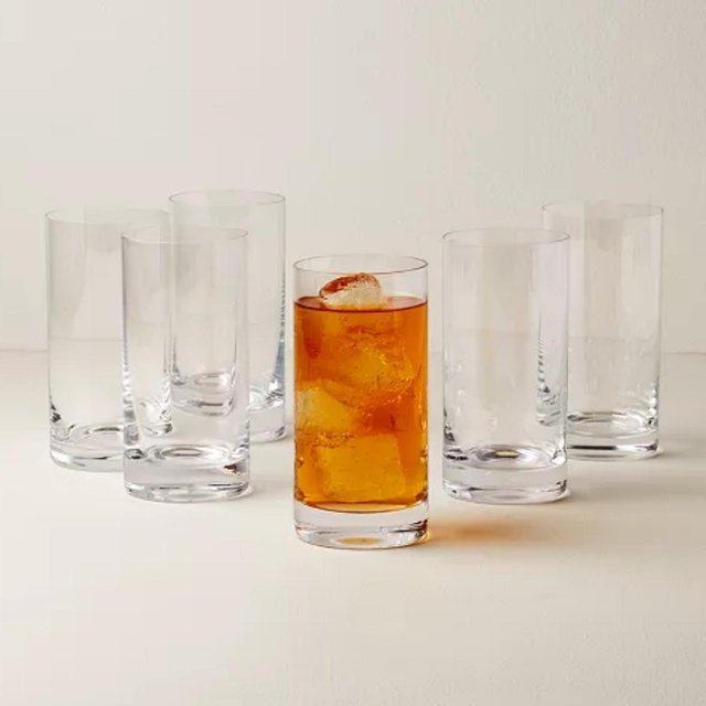 Tuscany Classics Cylinder Highballs, Set Of 6
