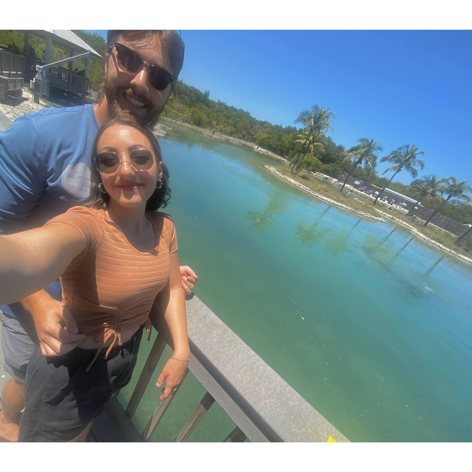 Date day at a local marine center!