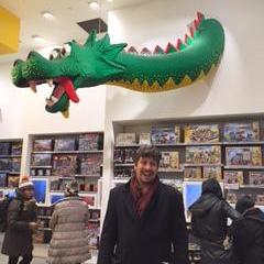Tom loves Legos. NYC weekend. One of our favorite places to go!