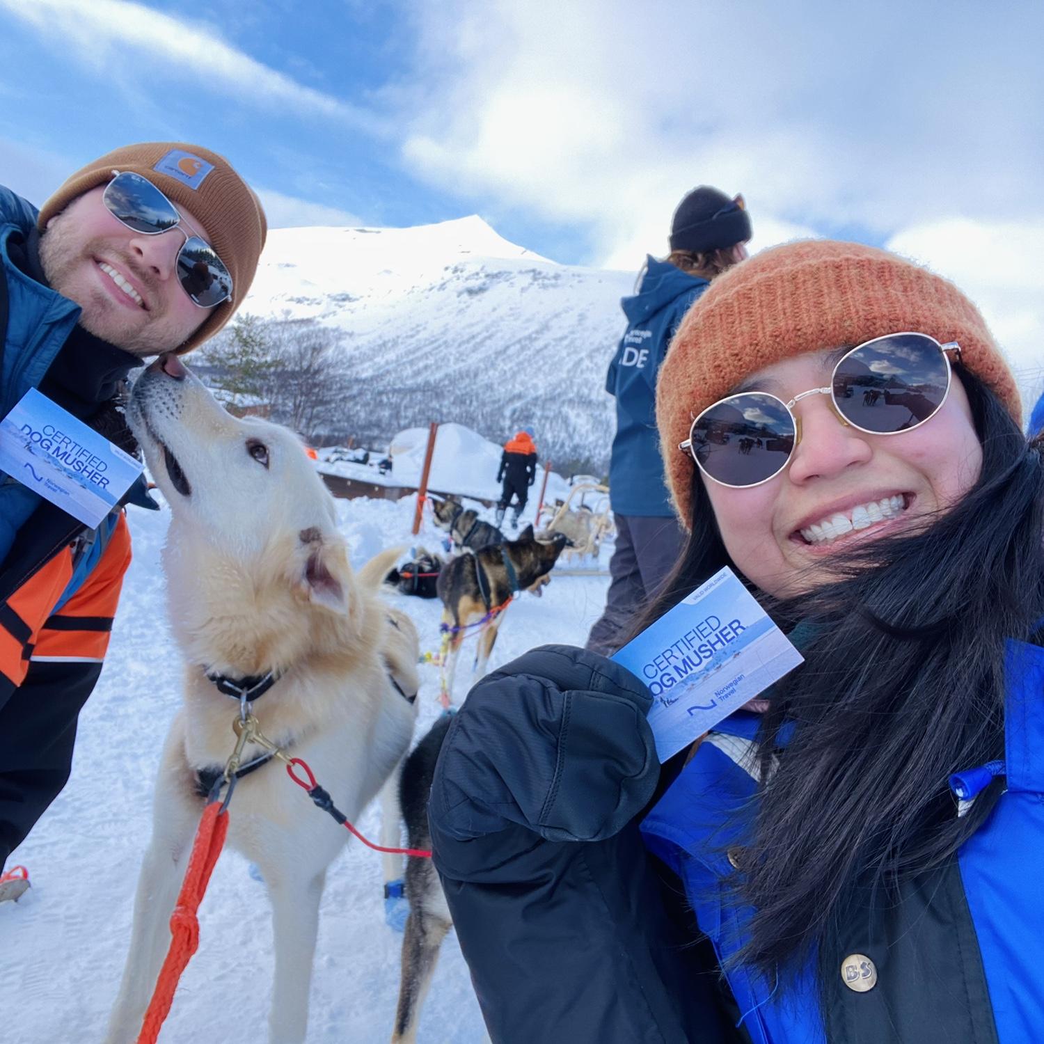 Certified mushers, baby!