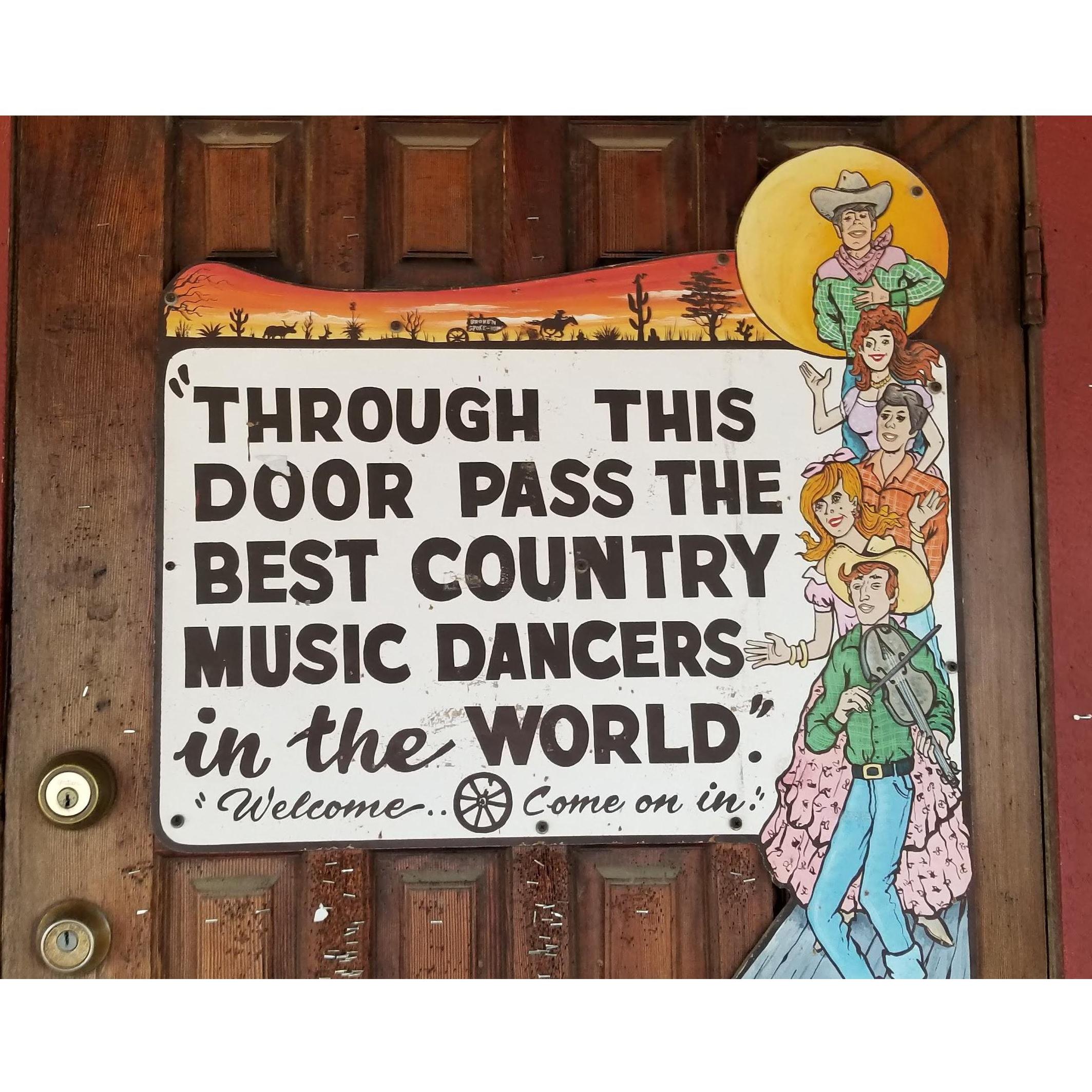 Through this door we're getting married!