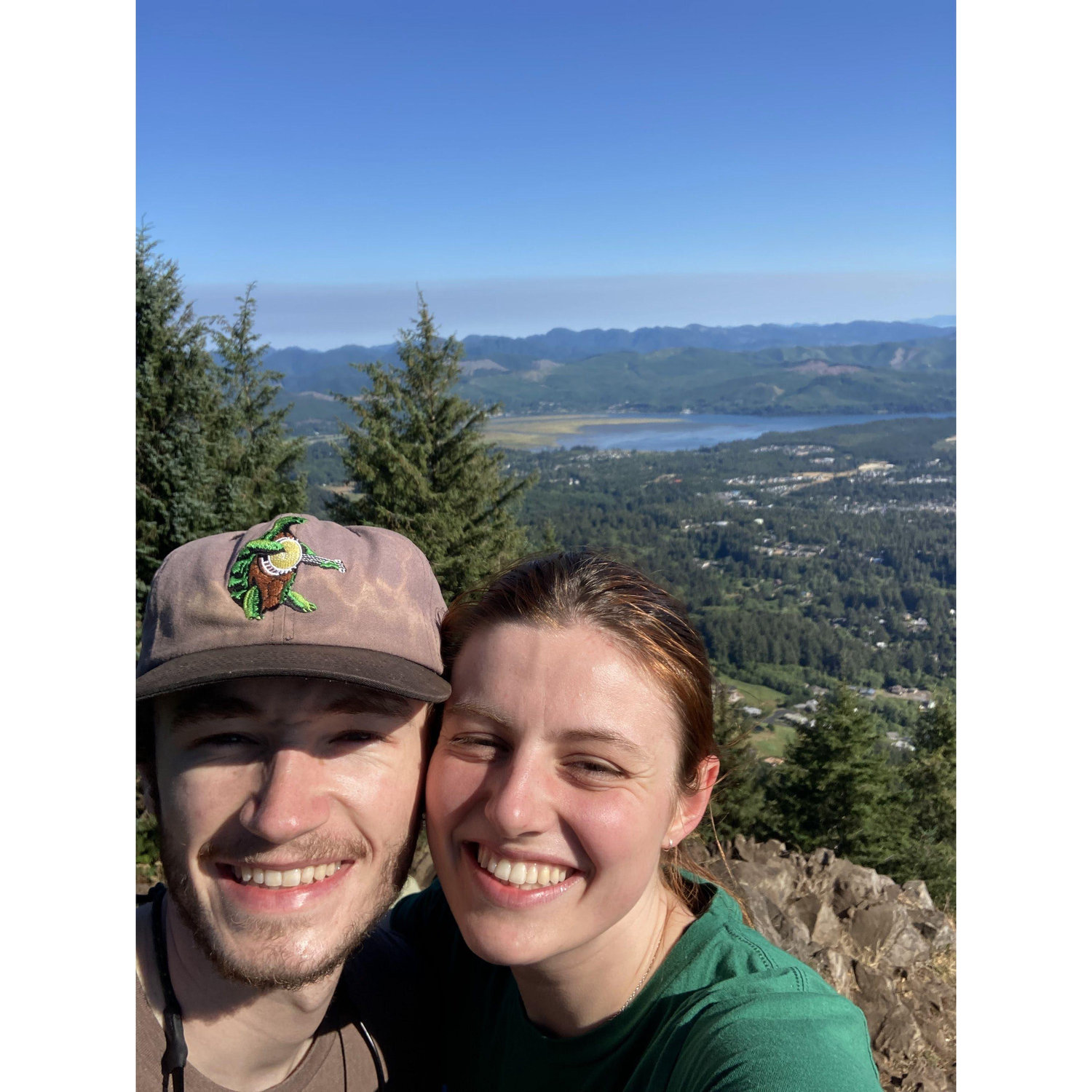 Top of Neahkahnie Mountian, July 2024