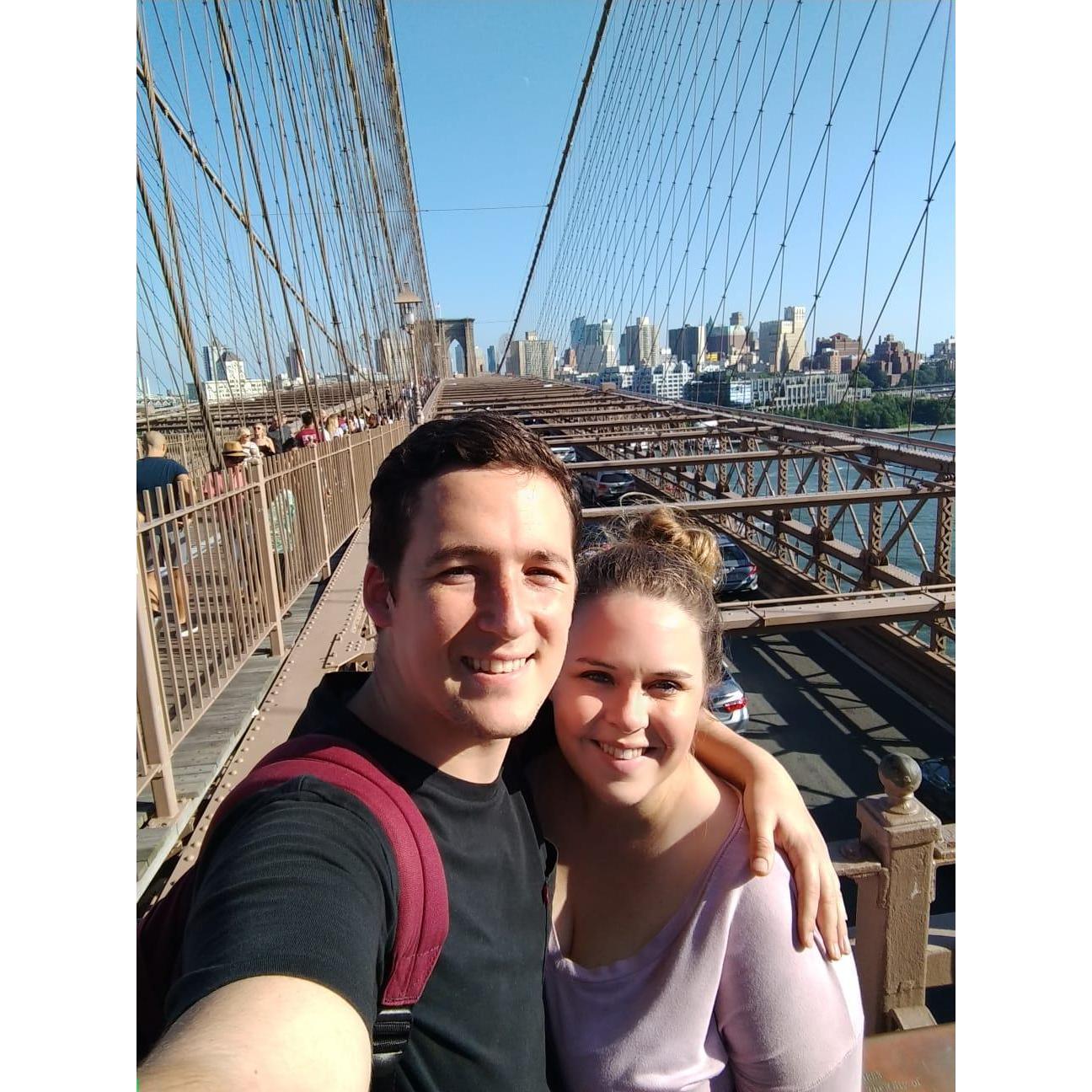 William's first time visiting Brittney in NYC