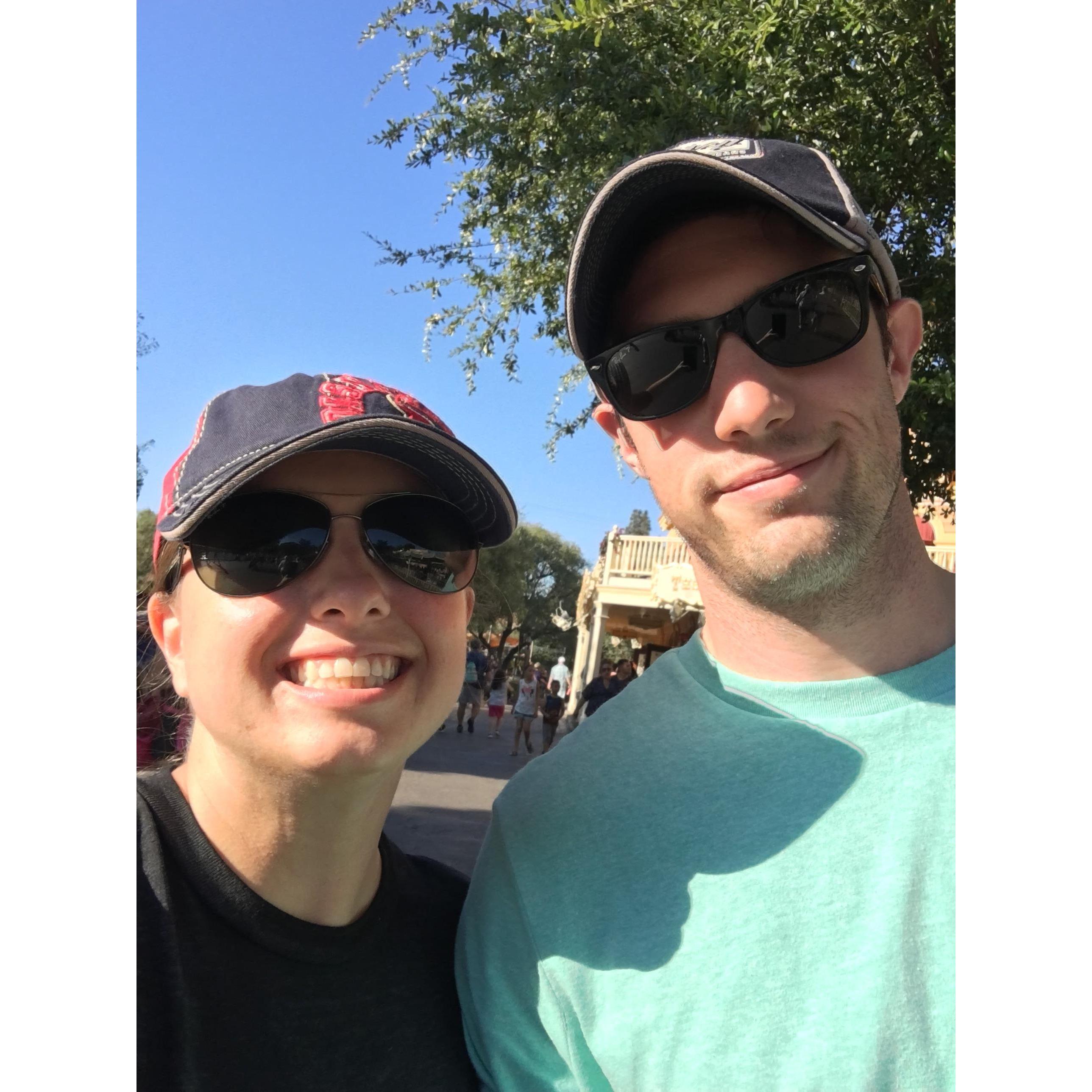 We were in Disney Land!!!