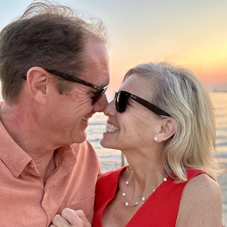 We first said "I love you" in St Joseph, Michigan!