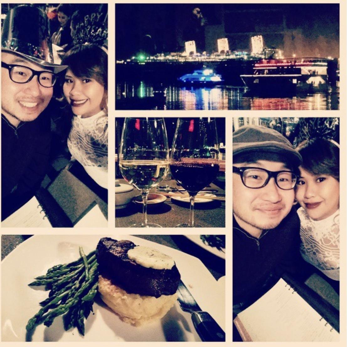 Our first new year’s together