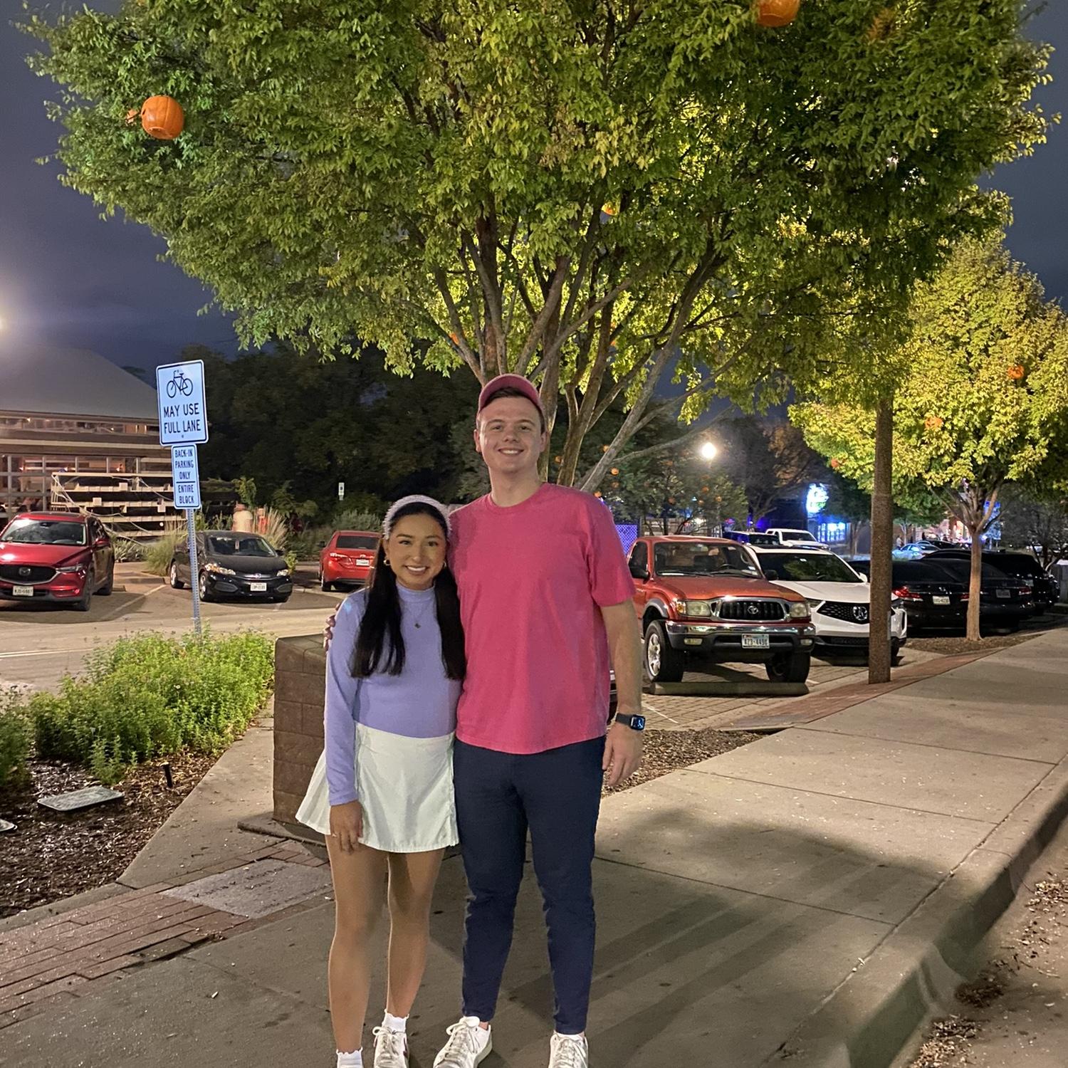 For Halloween, we went as Timmy Turner & Trixie Tang from the Fairly odd parents.