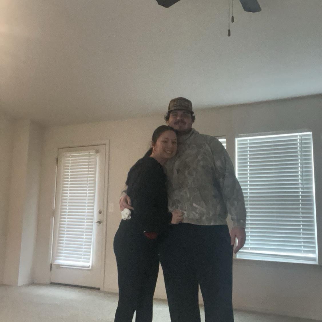 Moving out of our first apartment together!