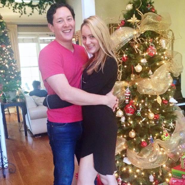 First Christmas together in North Carolina, December 2014