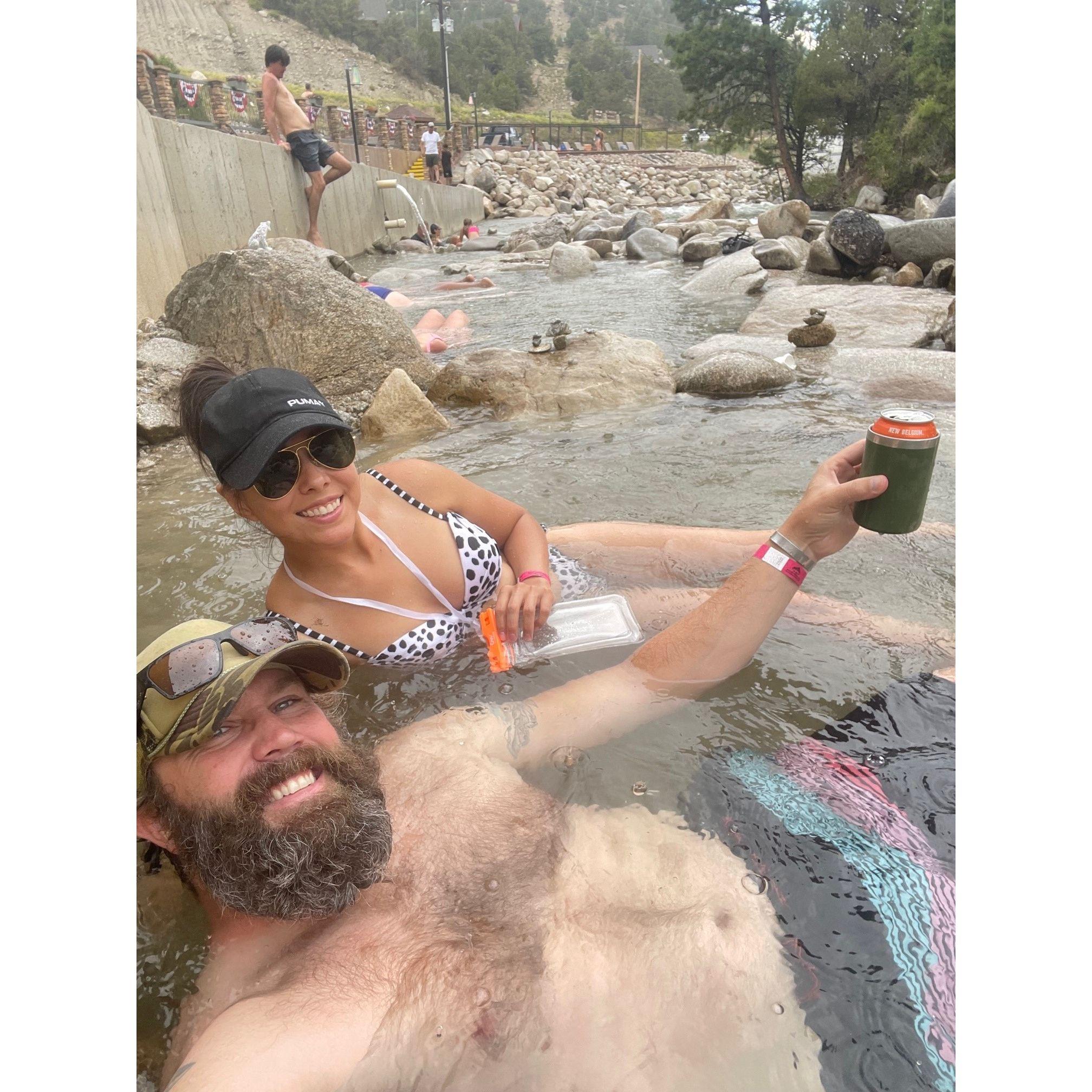 Hot Springs - Next time we are sneaking in!