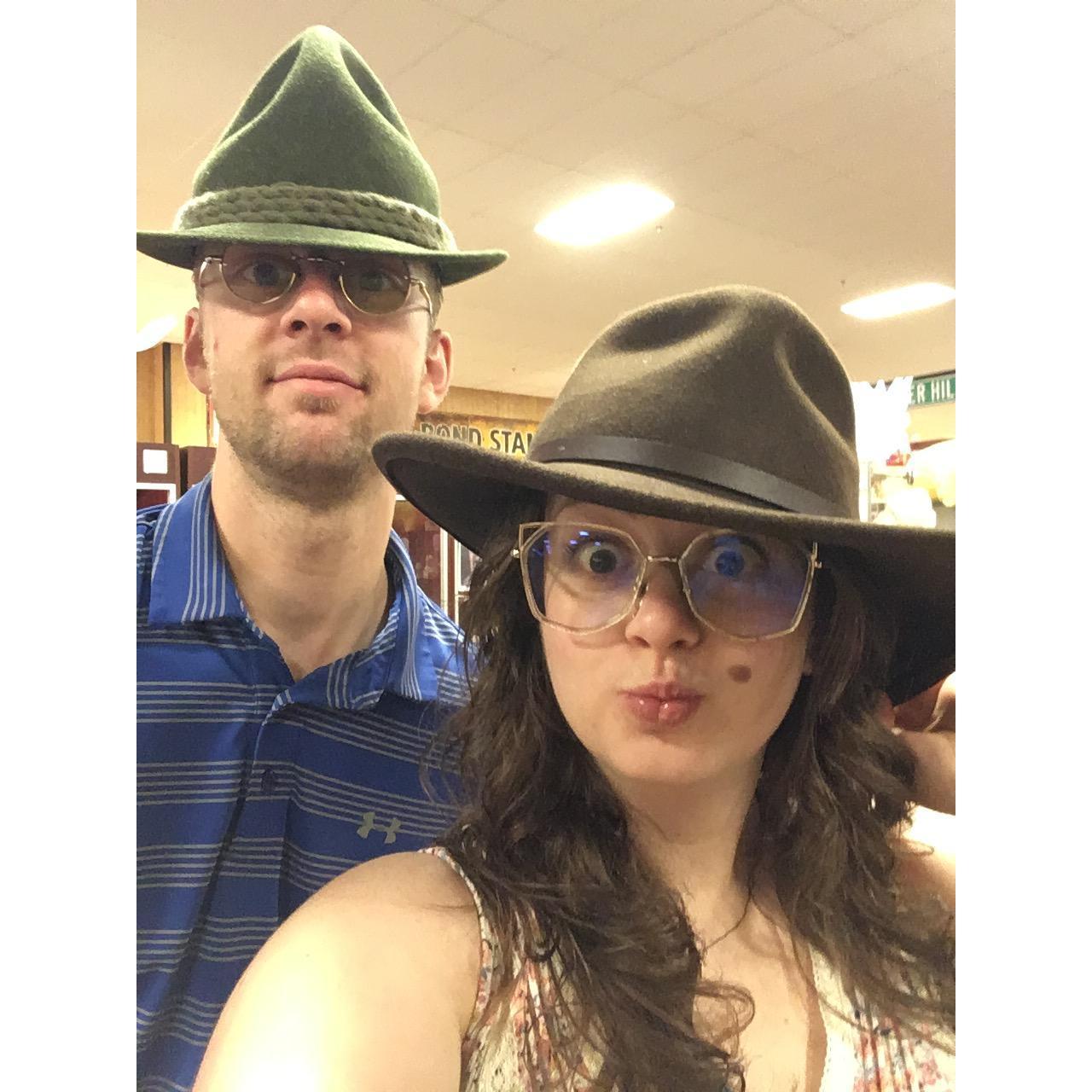 Thrifting.
