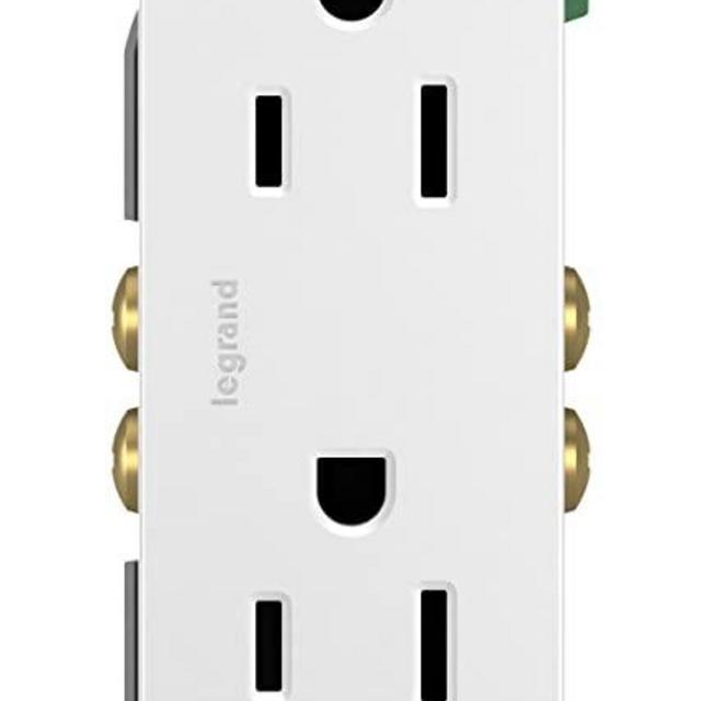 Legrand-Pass & Seymour 885TRWCC12 DECOR 15A RECEP W/TAMPER RESIST DECOR 15A RECEP W/TAMPER RESIST