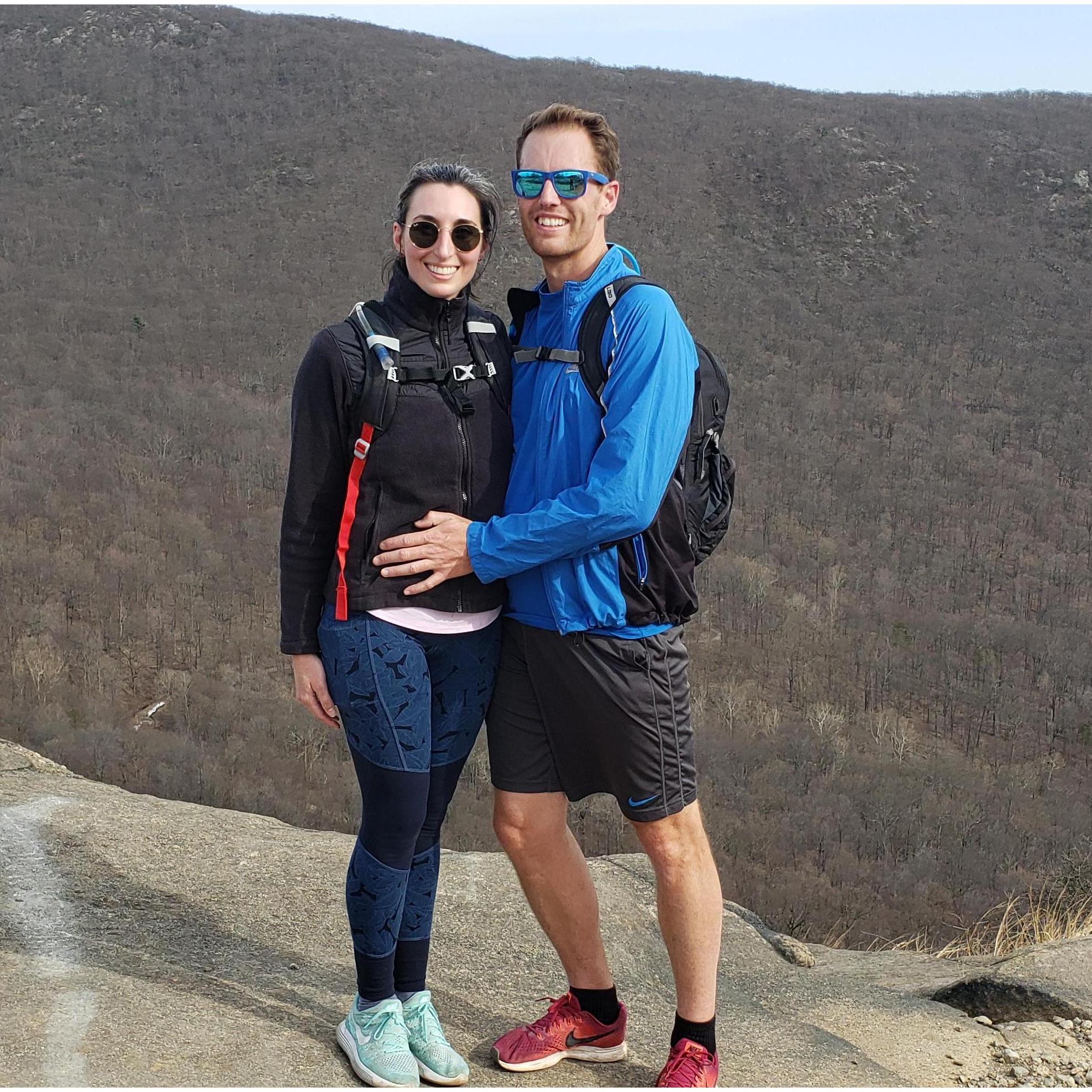 First hike together at Breakneck Ridge 🥾