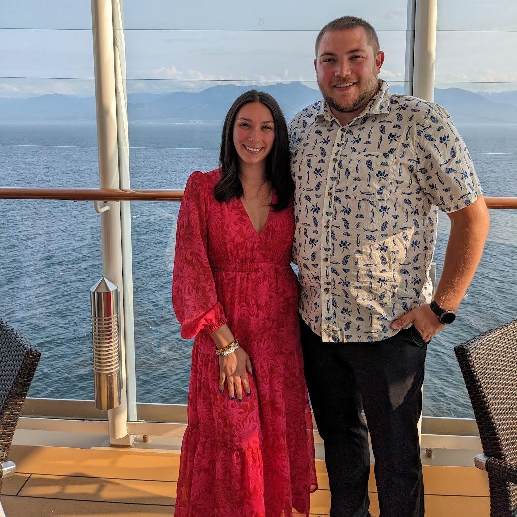 Sailing through Alaska on a Cannarozzi family vacation!