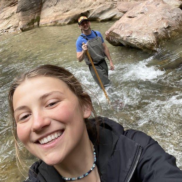 Taken at the narrows during Porter's graduation trip with the Stotts!
