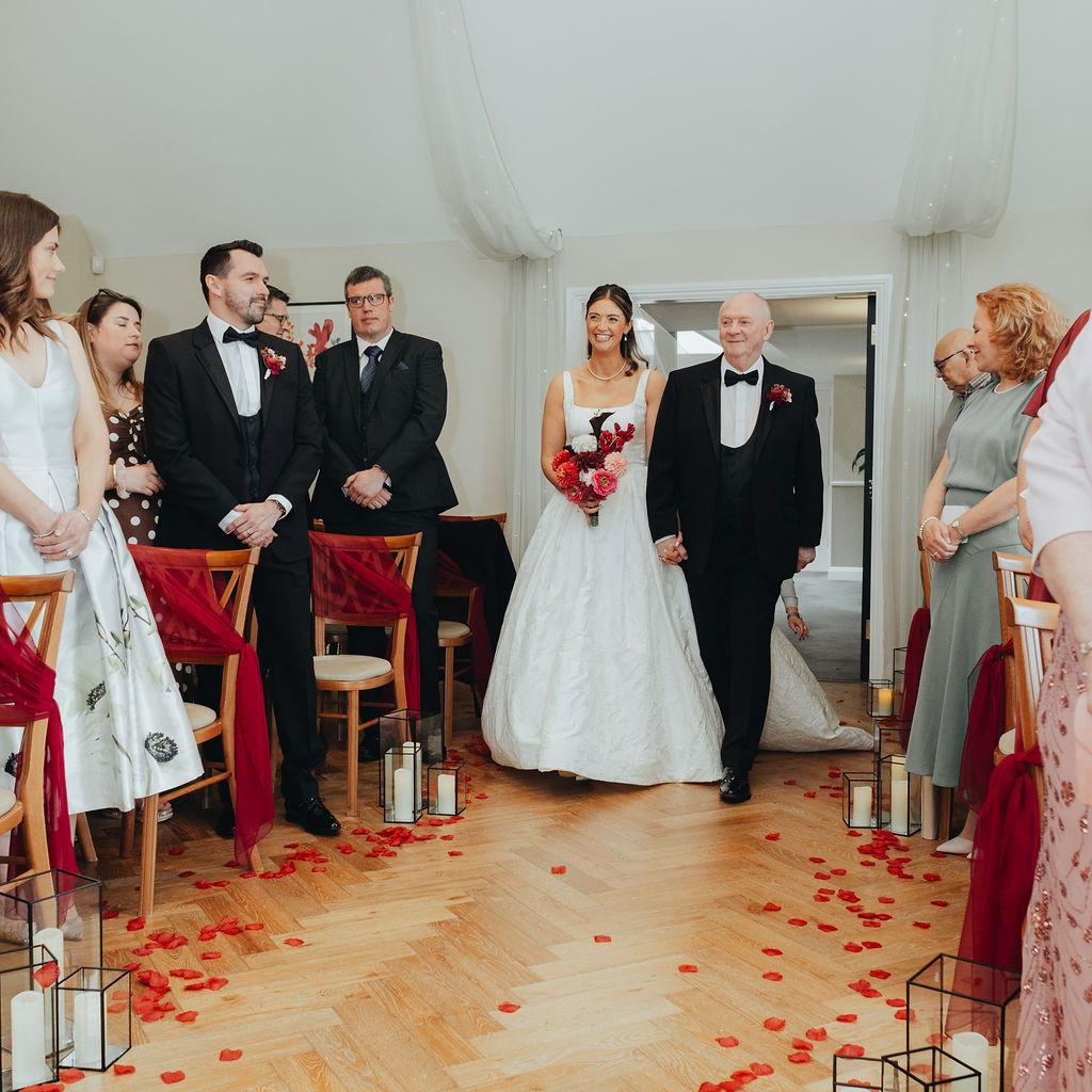 Ceremony walk