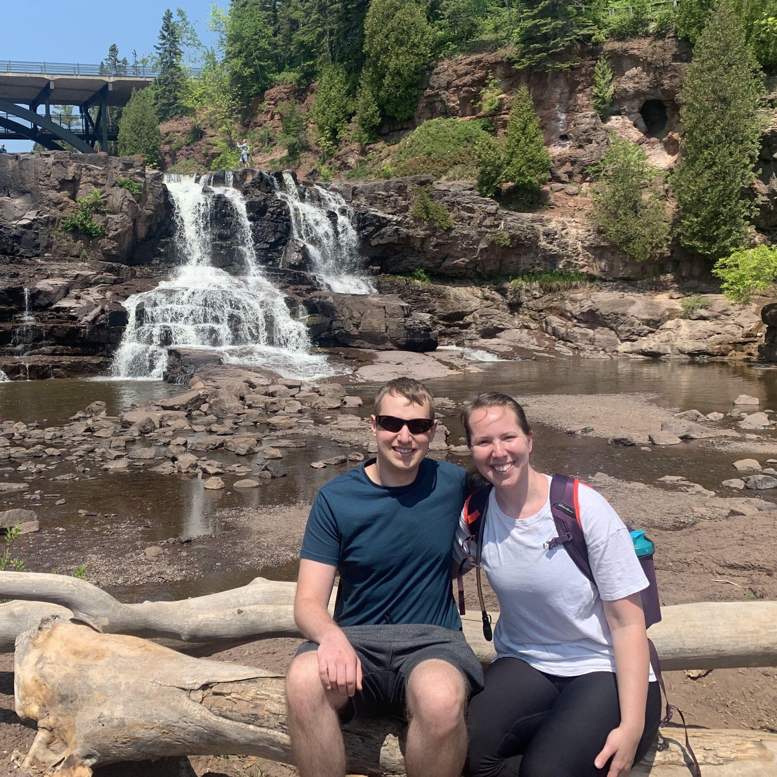 We went to the North Shore on a hiking trip, where we explored several state parks and hiked to the tallest waterfall in the state, right at the Minnesota/Canadian border.
