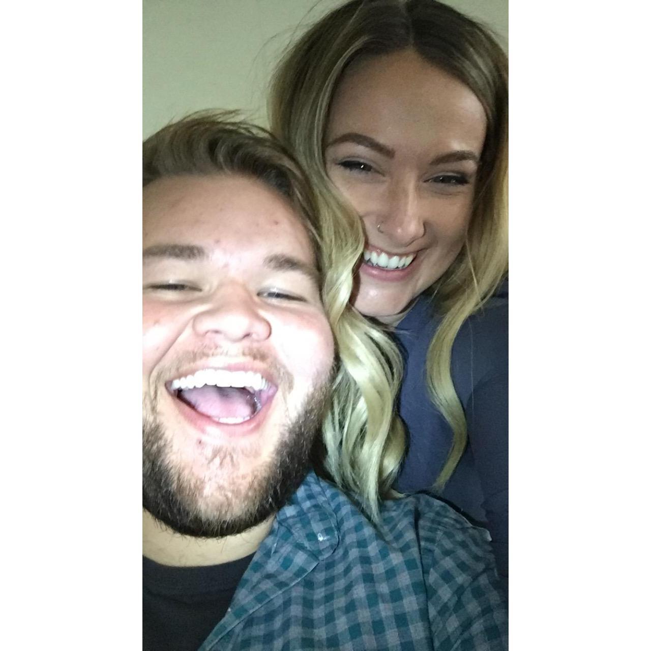 Always laughing
