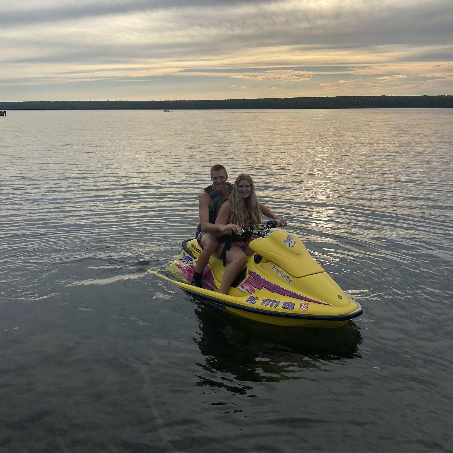 In case you didn’t know, Zack loves jet skis!