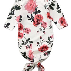 Greenafter Newborn Baby Girl Floral Gown Coming Home Outfit Baby Girl Gift